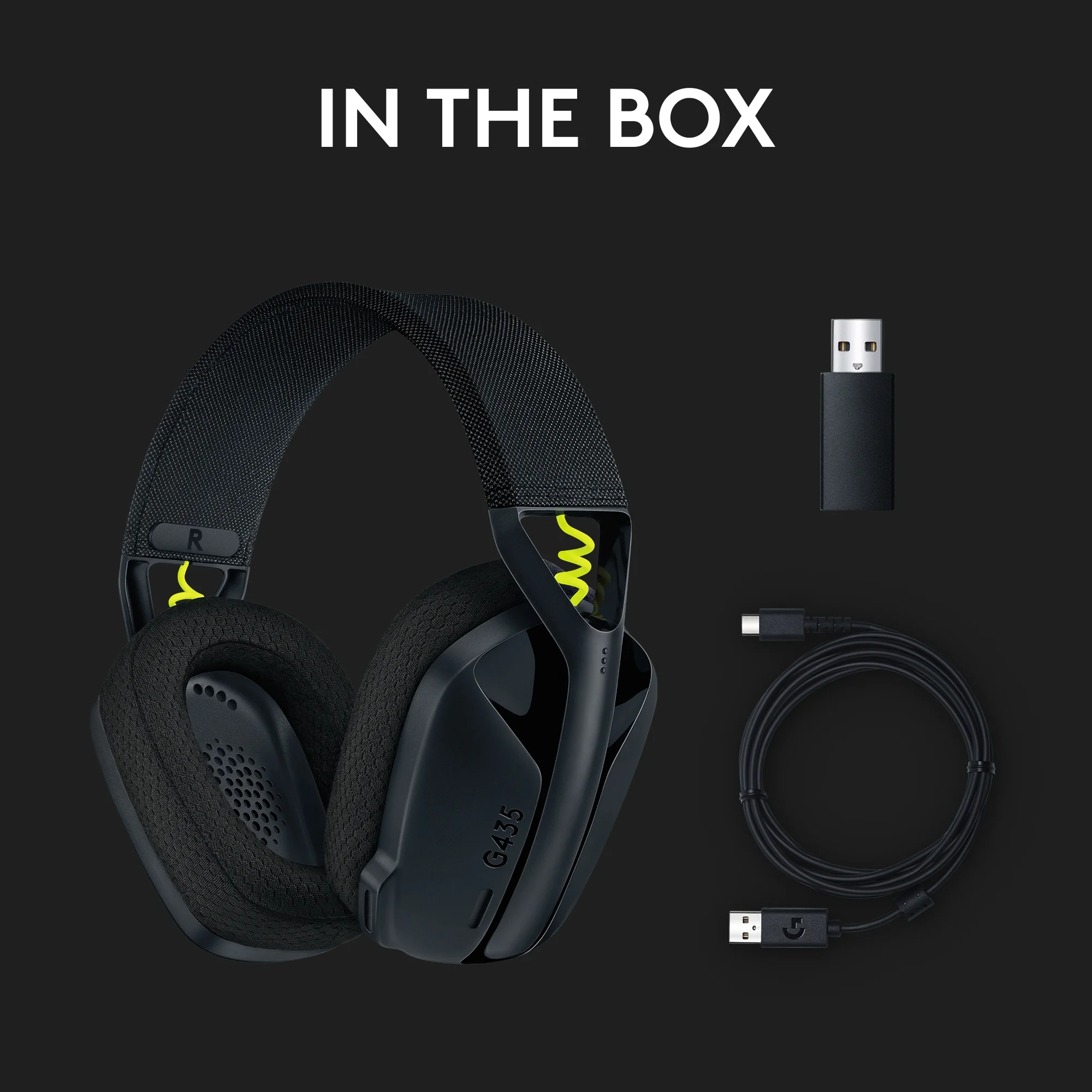 Logitech G435 LIGHTSPEED Bluetooth Wireless Gaming Headset – Ultra-Lightweight - Image 9