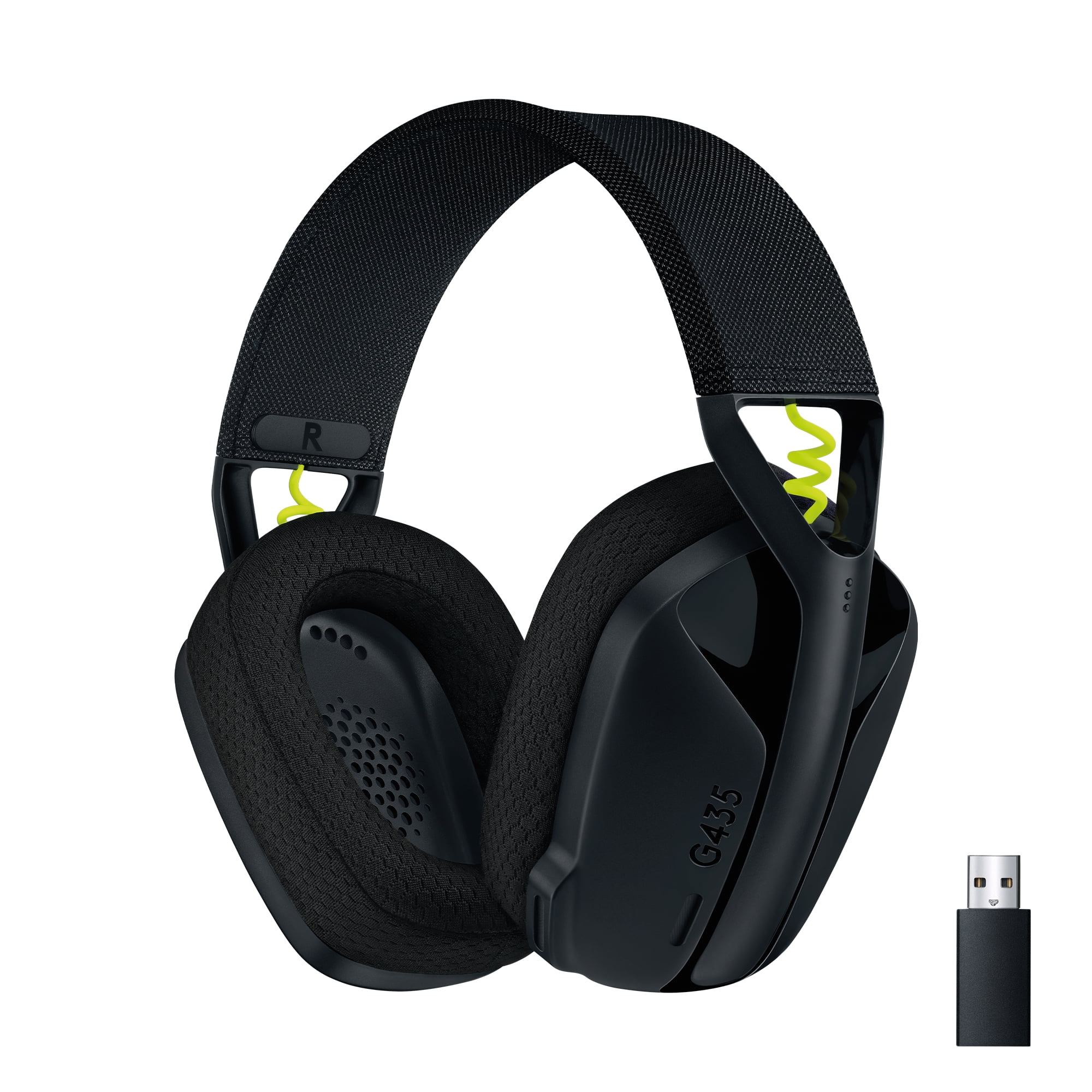 Logitech G435 LIGHTSPEED Bluetooth Wireless Gaming Headset – Ultra-Lightweight