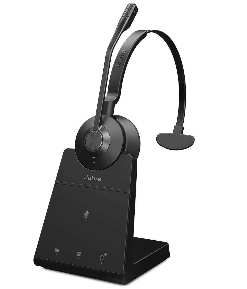 Jabra Engage 45 Mono with Charging Stand - Professional Wireless DECT Headset