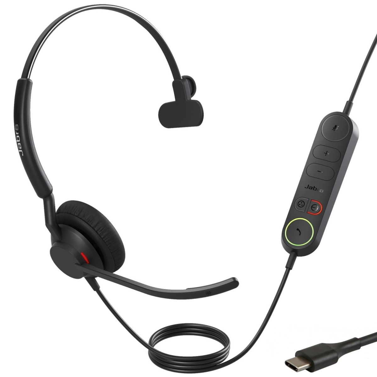 Jabra Engage 40 Mono USB-C: Professional Wired Headset for Call Centers