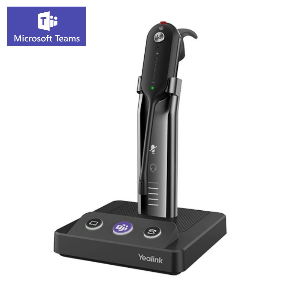 Yealink WH63 Convertible DECT Wireless Headset with Deep Sleep Mode